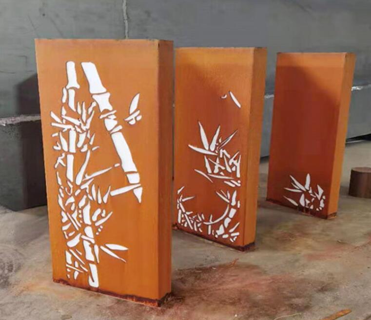 平南锈钢板灯箱